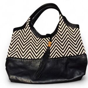 BIG BUDDHA Portofino Vegan Leather Shoulder Bag
